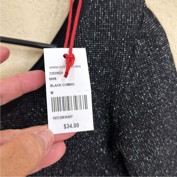 Urban Outfitters Sparkly Long Sleeve/Sleeveless Bodysuit - Picture 4 of 5